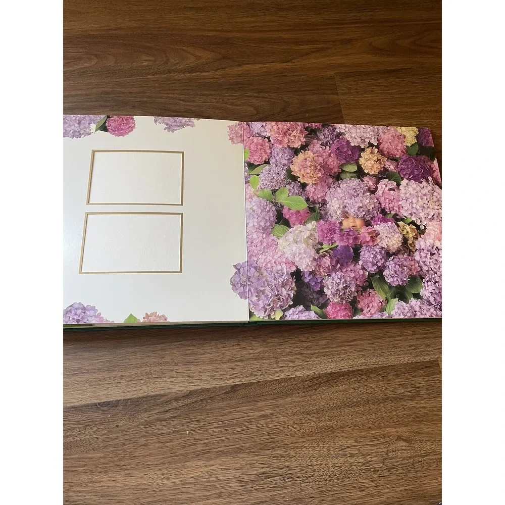 Anne Geddes Vintage Baby Photograph Album Book w/Ribbon Tie